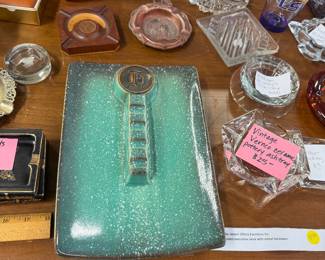 Vintage ashtrays
