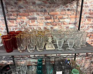 MCM glassware