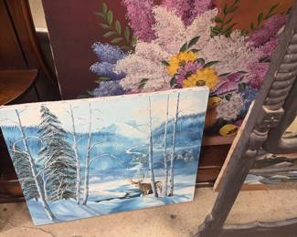 Oil paintings
