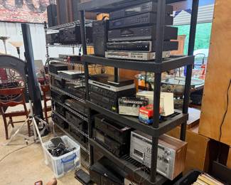 Stereo equipment and speakers