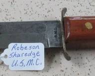 Robeson Shuredge U.S.M.C. Knife