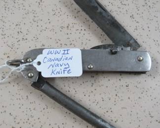 WWII Canadian Navy Knife