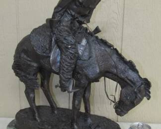 Large Bronze Statue