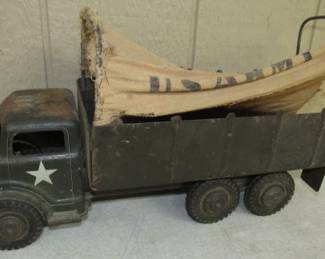 1950's Marx Toys Army Truck