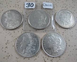 Morgan Silver Dollars