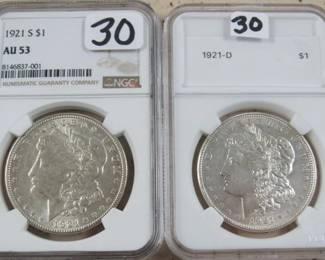 Morgan Silver Dollars