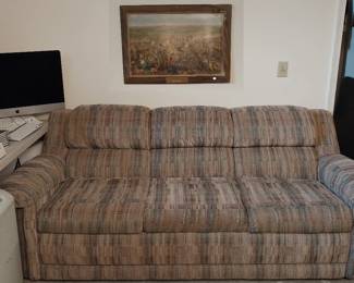 Budweiser picture, couch