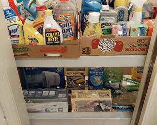 cleaning supplies
