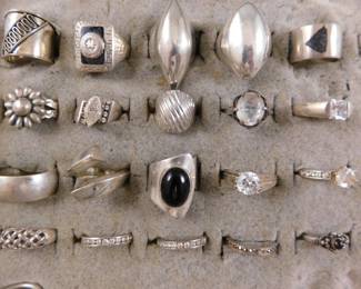 Sterling rings