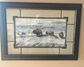 Signed Gil Ramsey print