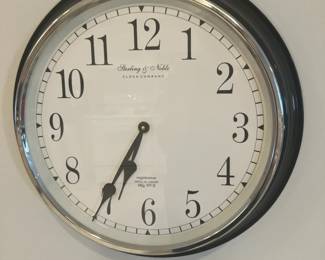 Sterling & Noble clock
