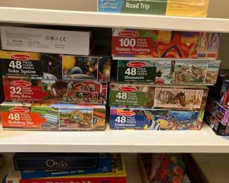 Melissa & Doug puzzles