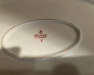 Backstamp on the Winterling china