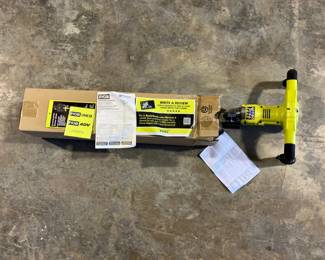 Ryobi cordless auger
