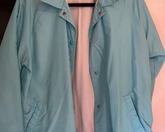 Powder blue coaches jacket