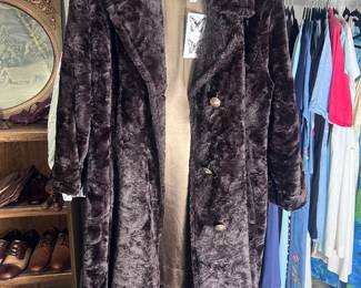 Faux fur trench perfect for festival season and beyond