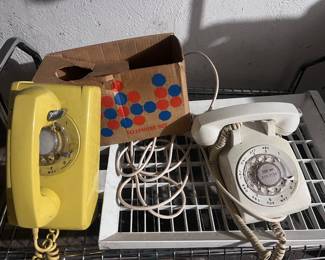Ring ring! Vintage telephones. 