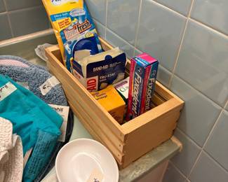 Bathroom - lots of items everyone nedds