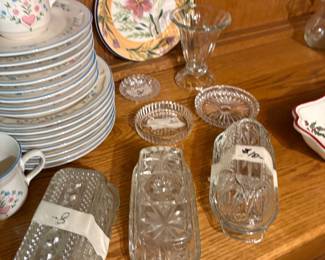 Items in china cabinet