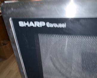 Sharp Microwave - bad pic - sorry\