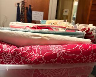 Bedroom - more fabric