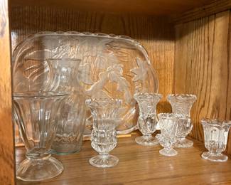China Cabinet items in Dining room