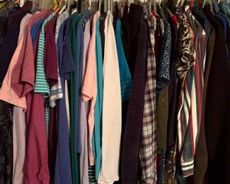Bedroom closet - Men's clothing
