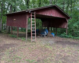 Ladder at barn