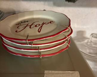 "Hope" platters