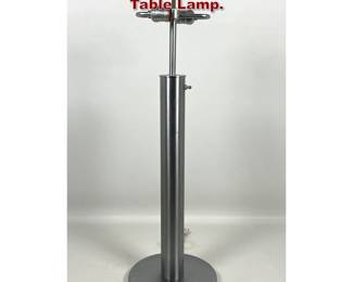 Lot 880 Nessen New York Column Table Lamp. 