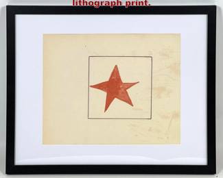 Lot 749 Rose Marie Trockel offset lithograph print.