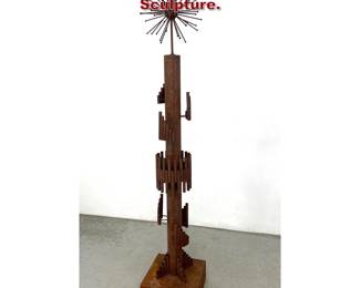 Lot 761 Tall Abstract Modern Garden Sculpture. 