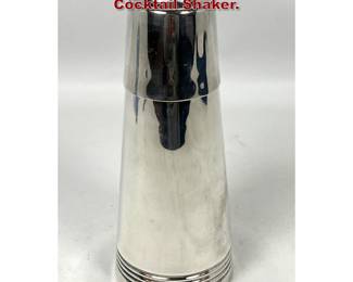 Lot 811 Ralph Lauren Silver Plate Cocktail Shaker. 