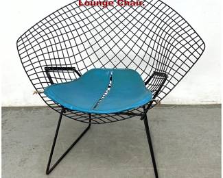 Lot 716 Harry Bertoia Diamond Lounge Chair. 