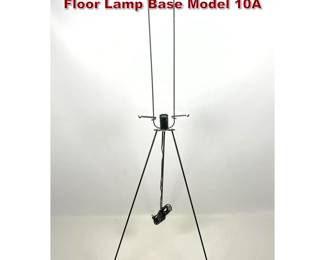 Lot 684 Early Vintage Isamu Noguchi Akari Floor Lamp Base Model 10A 