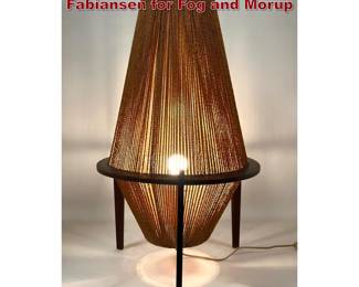 Lot 672 Danish Modern String Lamp by Ib Fabiansen for Fog and Morup