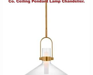 Lot 912 Ian K. Fowler for Visual Comfort and Co. Ceiling Pendant Lamp Chandelier. 