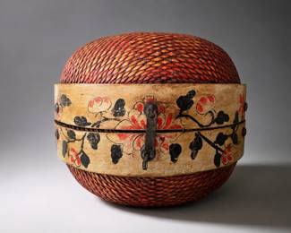 Antique Chinese Wedding Basket bid #32