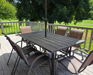 8-pc Patio Set bid #7