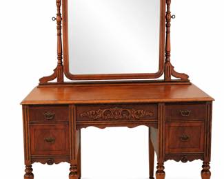 Vintage Mirrored Vanity bid #16
