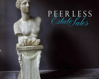 Bust on Concrete Pedestal bid #19