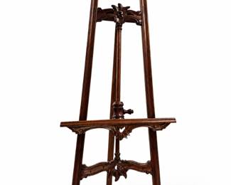 French-Style Mahogany Art Easle bid #58