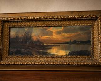 Vintage Print on Canvas bid #55