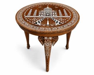 Inlaid Table Made in India, Taj Mahal bid #45