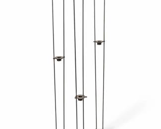 Set of 3 Modern Steel Candle Sticks bid #4