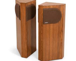 Pair Retro BOSE 401 Speakers bid #2