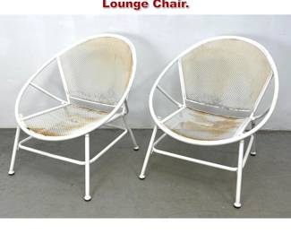 Lot 1532 Pair Tempestini Style Garden Lounge Chair. 