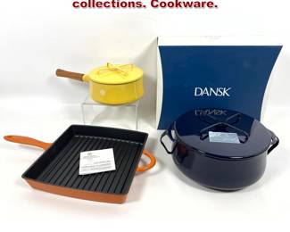 Lot 1477 Dansk Kobenstyle and Mario Batali collections. Cookware. 