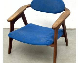 Lot 1341 Adrian Pearsall Arm Lounge Chair. 