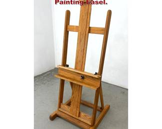 Lot 1288 Heavy Duty Oak Adjustable Painting Easel. 
